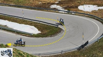 Motorcycling in the Dolomites