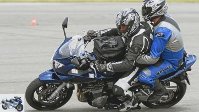 Motorcycling with a load