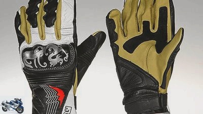 Motorcycle gloves up to 100 euros in comparison