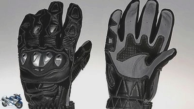 Motorcycle gloves up to 100 euros in comparison