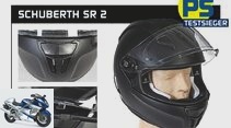 Motorcycle helmets for the racetrack in a comparison test