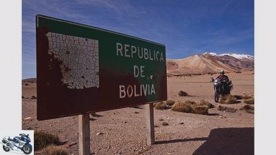 Motorcycle tour Altiplano Chile and Bolivia