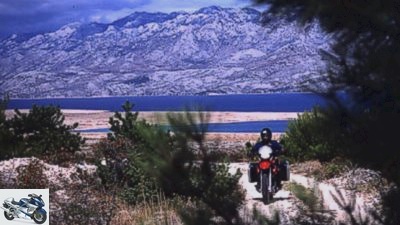Motorcycle trip on Croatia's Adriatic coast