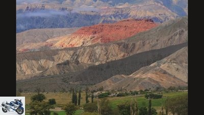 Motorcycle tour Andes Northern Argentina Chile