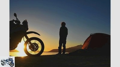 Motorcycle tour Baja California and California
