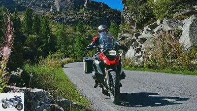 Motorcycle tour - Cottian Alps
