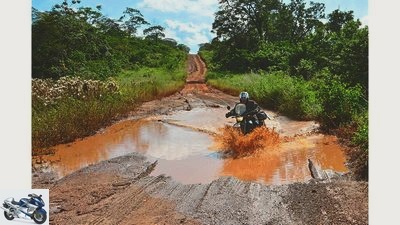 Motorcycle tour through Bolivia