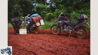 Motorcycle tour through Bolivia