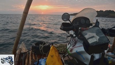 Motorcycle trip - a BMW R 1150 GS conquers the Pacific