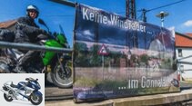Motorcycle trip - energy tour through Germany