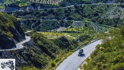 Motorcycle trip to the Sierra Nevada (Spain)