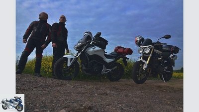 Motorcycle tour in Kashubia, Poland