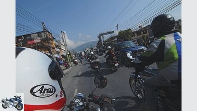 Motorcycle trip in Nepal