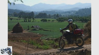 Motorcycle tour in Northern Thailand
