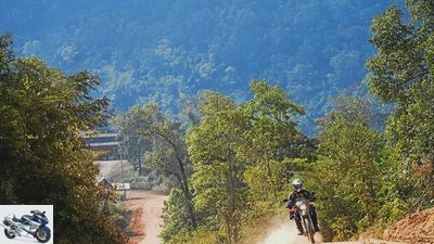 Motorcycle tour in Northern Thailand