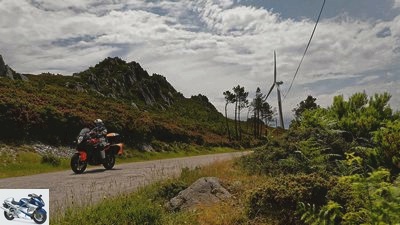 Motorcycle tour in Portugal: relaxed through the north