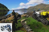 Motorcycle tour in Scotland