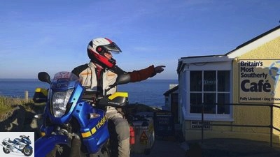 Motorcycle tour in southern England: From Dover to Land’s End
