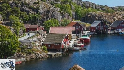 Motorcycle tour in southern Norway