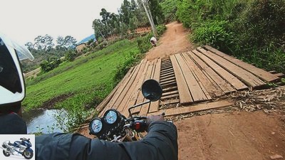 Motorcycle trip in Tanzania