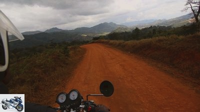 Motorcycle trip in Tanzania