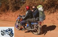 Motorcycle trip in Tanzania