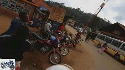 Motorcycle trip in Tanzania