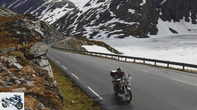 Motorcycle trip - with Honda to the North Cape