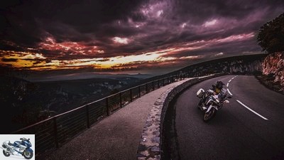 Motorcycle trip - season finale in southern France