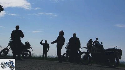Motorcycle trip and summit tour