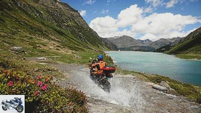 Motorcycle tour Vorarlberg - out and about in Montafon