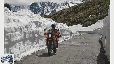 Motorcycle tour Vorarlberg - out and about in Montafon