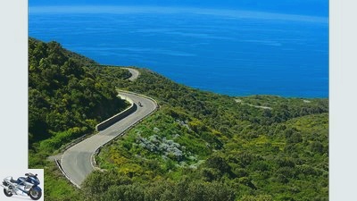 Motorcycle tours - on the road in Sardinia