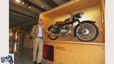 Motorcycle collector Karl-Heinz Rehkopf PS.Speicher