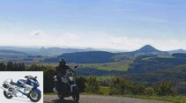 Motorcycle tour through the Hegau-Bodensee region