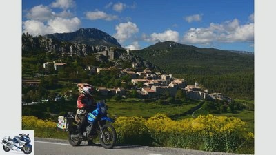 Motorcycle tour in Provence