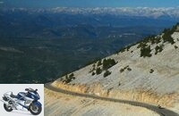 Motorcycle tour in Provence