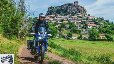 Motorcycle tour in France: Lyon, Loire, Allier