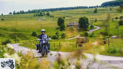 Motorcycle tour in France: Lyon, Loire, Allier