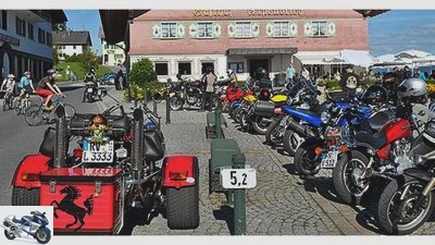 Motorcycle tours: The ten best routes in the Allgau