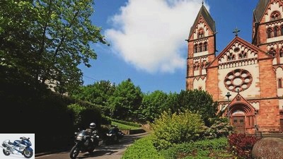 Motorcycle tours through Germany: Saarland