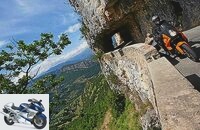 Motorcycle tours in the Vercours in France