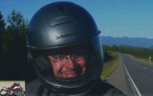 Schuberth C2 modular helmet