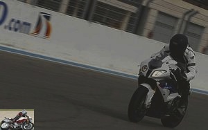 BMW S1000RR Full in the pit lane