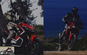 Honda X-ADV and Africa Twin comparative test
