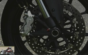 Ducati 848 on track
