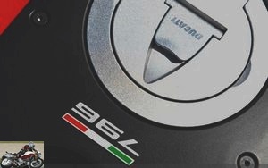 Ducati Monster 796 tank logo