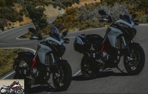 The Ducati Multistrada 950 S and the model with the Touring package