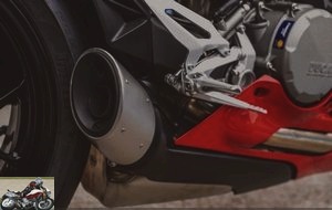 Muffler of the Ducati Panigale V2