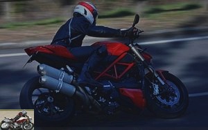 Ducati Streetfighter 848 on motorway